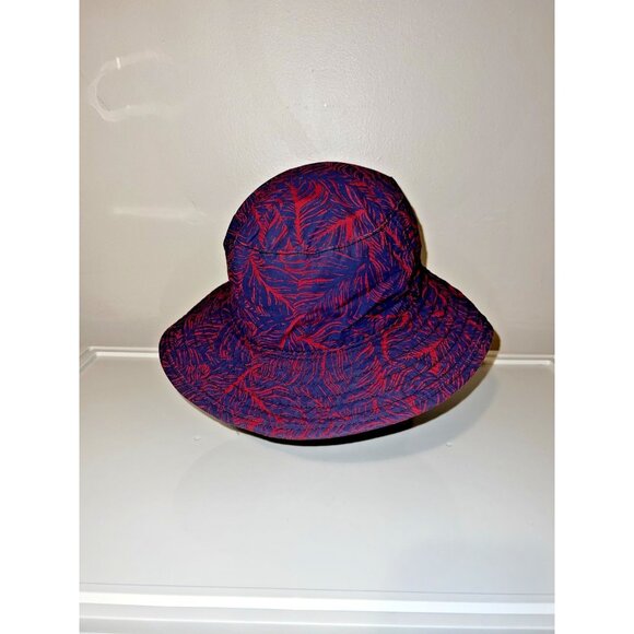 VANS OFF THE WALL Adult Boonie Bucket Hat Cap in Red/Navy - Picture 1 of 10